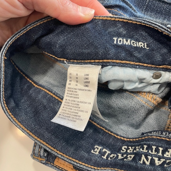 American Eagle Tomgirl Super Stretch Jeans - Picture 4 of 7